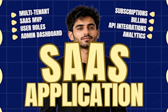 build your saas web application and mvp