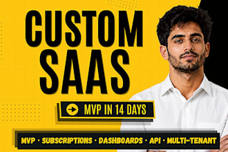 build your saas web application and mvp in 14 days