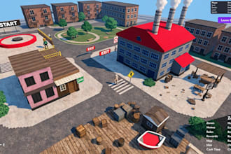 create a professional roblox map and game world