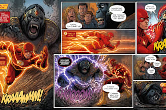 make your full color comic book