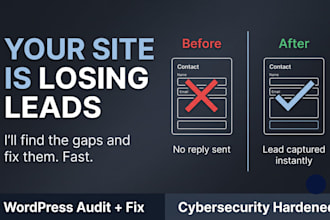 fix your wordpress site so leads stop falling through the cracks