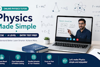 teach physics online for igcse, a level and entry tests