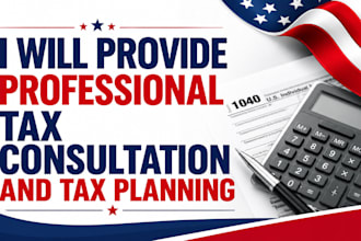 provide professional tax consultation and tax planning