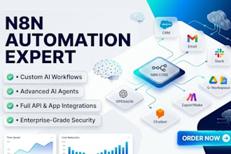 develop n8n ai automation workflows, ai agents, chatbots