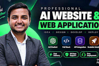do custom ai website or app with full stack ai integration