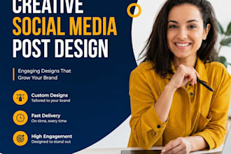 create eye catching social media product post designs