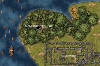 create your perfect fanatsy map for games, books and rpgs