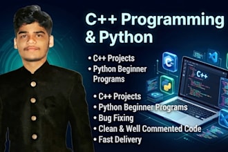code python and cpp programs for you