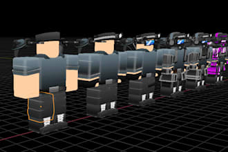 create a roblox model for you