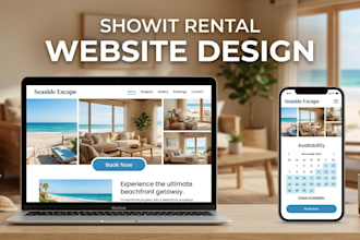 showit website design for rental booking and vacation property business showit