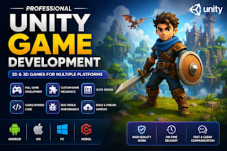 build a professional unity game from scratch