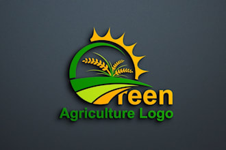 design unique modern eco natural agriculture farm pet animal logo