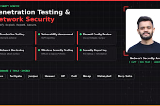 do penetration testing and network security assessment