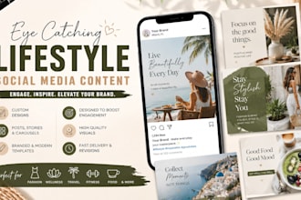 design lifestyle content that boosts your brand image