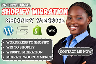 migrate wordpress to shopify migrate woocommerce wix to shopify website