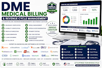 do dme medical billing, ar follow up and denial managemen