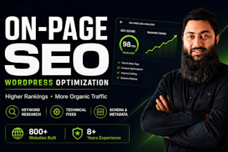 do complete on page and technical SEO for wordpress