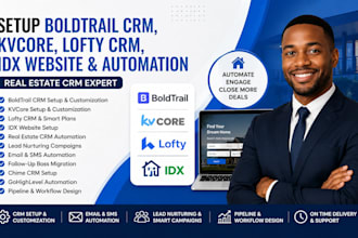 setup boldtrail landing page smart crm boldtrail campaigns  idx website and auto