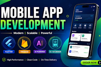 build mobile app development ai app developer flutter