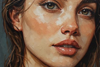 paint you a digital oil painting portrait