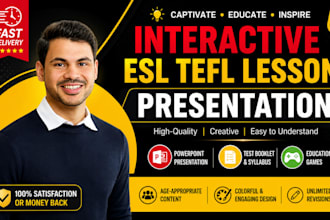 design interactive esl tefl powerpoint presentation lesson for kids and adults
