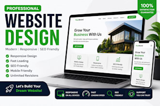 create a modern website