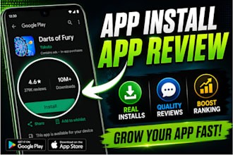 app install, mobile app promotion, game marketing promotion android IOS install