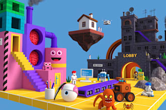 design detailed roblox maps and custom models