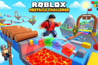 build roblox city map, 3d environment map design, game map in roblox studio