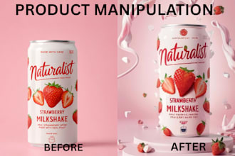create stunning product photo manipulation