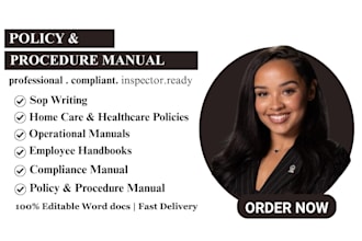 write detailed policy and procedure manual for home care ndis employee handbook