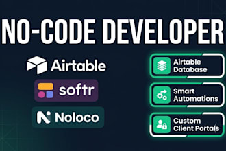 setup airtable database airtable automation softr webapp