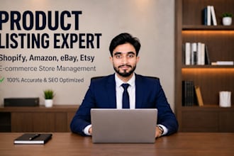 do  product listing and store management