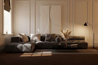 create stunning photorealistic 3d interior renders