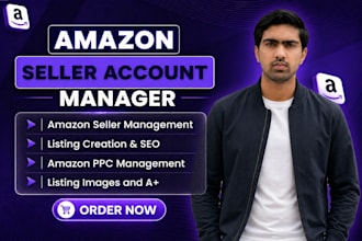 be your expert amazon account manager amazon seller central virtual assistant