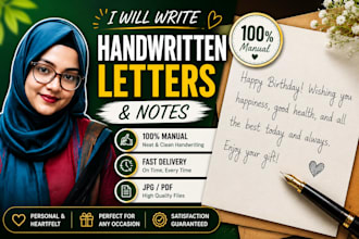 write personalized handwritten notes