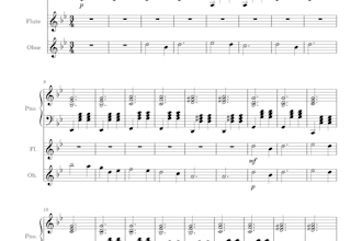 engrave sheet music and composing cinematic music