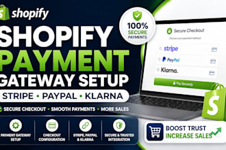 set up shopify payment gateways stripe paypal klarna and checkout