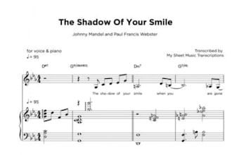 transcribe your song, piano, vocals to sheet music, lead sheet, midi or PDF