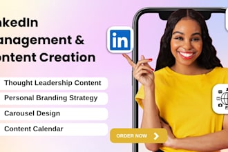 be your linkedin manager and content creator