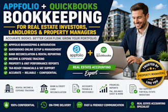 do appfolio quickbooks for real estate investors landlords and property managers