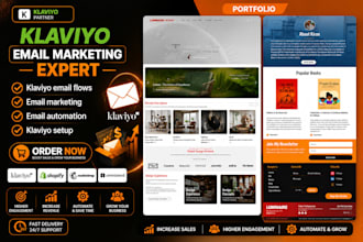 klaviyo email marketing, klaviyo flows klaviyo setup and email automation