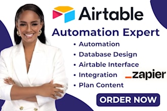 setup airtable database, airtable automation crm, n8n ai, be softr webapp expert