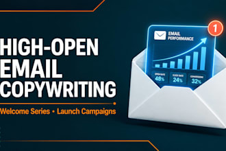 write email marketing sequences and email copy