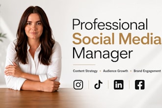 be your social media marketing manager content creator social media manager