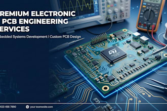 develop compact electronic devices, pcb engineering and prototypes