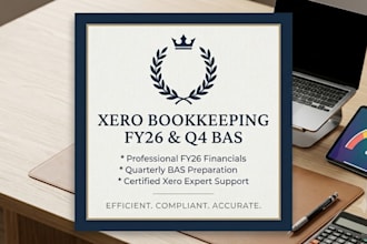 manage your xero fy26 bookkeeping and q4 bas lodgement