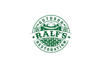 design a western style logo for a real cowboy landscaper