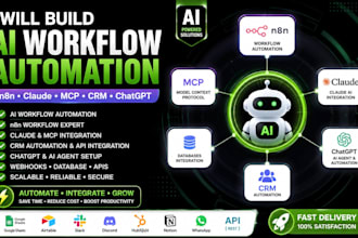 build ai workflow automation with n8n mcp crm and chatgpt
