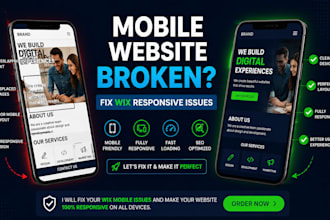 fix wix mobile layout issues and make your website responsive